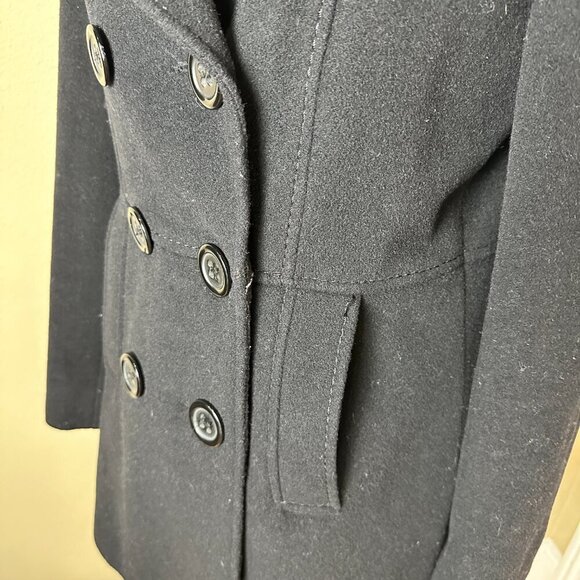 ESPRIT Outerwear Wool Double Breasted Coat Jacket Size Small - Picture 12 of 16